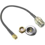 WIFI prepojovací kábel (pigtail) 2,4GHz LMR-195 R-SMA/N-female, 5m