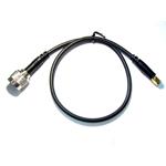WIFI prepojovací kábel (pigtail) 2,4GHz LMR-195 R-SMA/N-male, 50cm