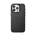 Woodcessories kryt Bio Leather Case MagSafe pre iPhone 15 Pro - Black ECO727