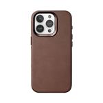Woodcessories kryt Bio Leather Case MagSafe pre iPhone 15 Pro - Brown ECO728