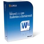 Word Home and Student 2010 32-bit/x64 Slovak DVD