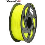 XtendLAN PETG filament 1,75mm zářivě žlutý 1kg 3DF-PETG1.75-FYL 1kg