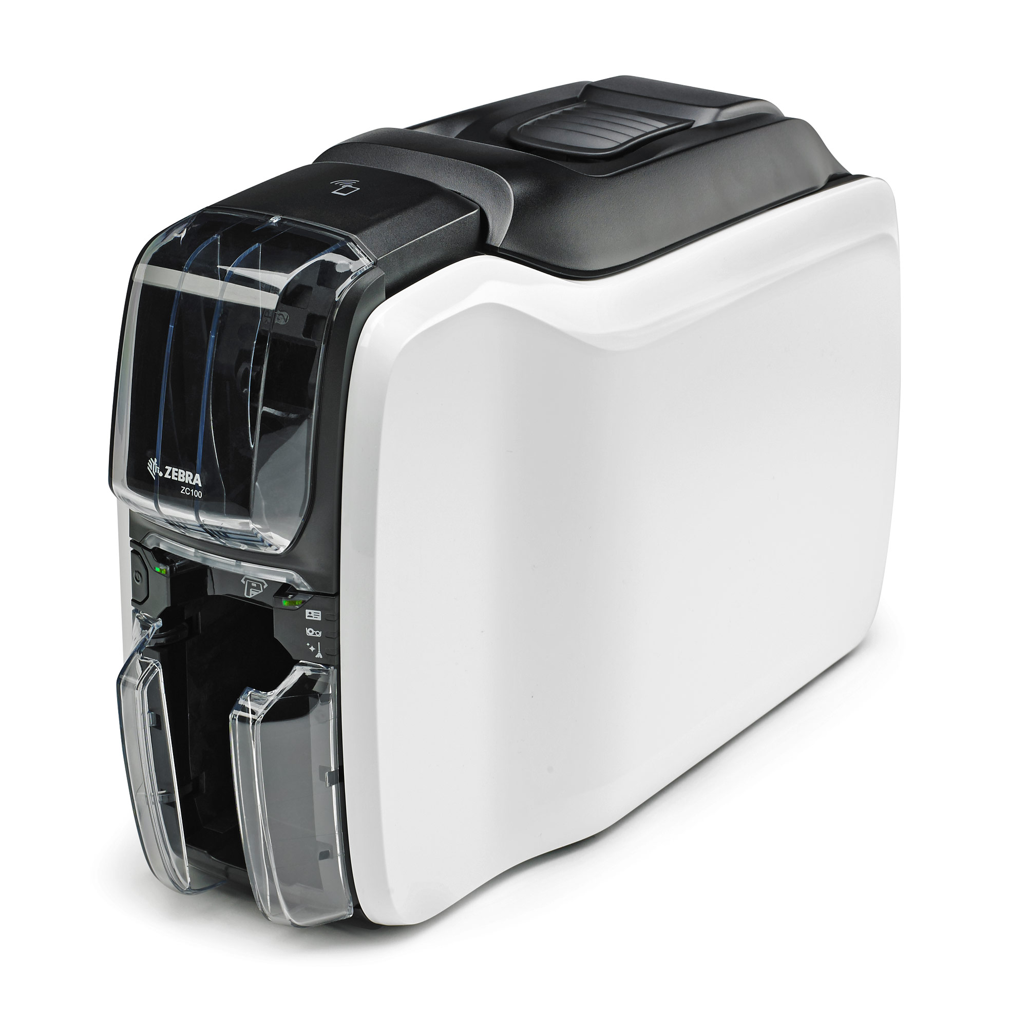 Zebra - tiskárna karet - ZC100, Single Sided, USB & LAN, ISO HiCo/LoCo Mag S/W Selectable ZC11-0M0C000EM00
