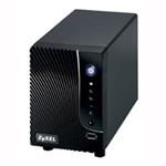 ZyXEL NSA325, HighSpeed 2 HDD Storage (2xSATA HDD, RAID1/0, JBOD, USB 3.0, Gbit LAN, BitTorrent, DLNA, Memeo Backup Sw.