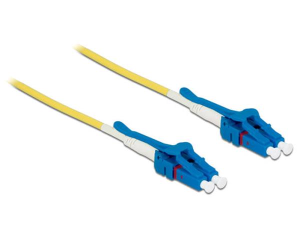  Delock Cable Optical Fibre LC > LC Singlemode OS2 Uniboot 1 m 85083