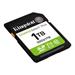 1 TB .SDXC karta Kingston Canvas Select Plus SD U3, V30 (r150MB/s) SDS3/1TB