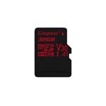 128 GB . microSD karta Kingston High Endurance Class 10 UHS-I U1 (r95MB/s, w30MB/s) bez adaptéra SDCE/128GB