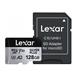 128GB Lexar® High-Performance 1066x microSDXC™ UHS-I, up to 205MB/s read 150MB/s write C10 A2 V30 U3 LMSSIPL128G-BNANG