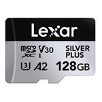 128GB Lexar® High-Performance 1066x microSDXC™ UHS-I, up to 205MB/s read 150MB/s write C10 A2 V30 U3 LMSSIPL128G-BNANG