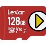 128GB Lexar® PLAY microSDXC™ UHS-I cards, up to 150MB/s read LMSPLAY128G-BNNNG
