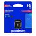 16 GB . microSDHC karta GOODRAM Class 10 UHS I + adapter M1AA-0160R12