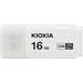 16 GB. USB 3.0 kľúč . KIOXIA Hayabusa U301, biely LU301W016GG4