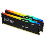 16GB 5200 DDR5 DIMM Kit2 FURY Beast RGB KF552C40BBAK2-16