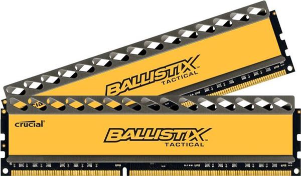 16GB Kit (8GBx2) DDR4 3466 MT/s (PC4-27700) CL16 SR x8 Crucial Ballistix Elite UDIMM 288pin BLE2C8G4D34AEEAK