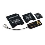 16GB MIKRO SD CARD KINGSTON G2 ( TRANSFLASH) + 3 adaptéry MBLYG2/16GB