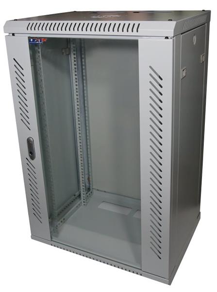 18U Rack LEXI-Net *Rozvádzač nástenný 18U 600x600 sivý LN18U-60/60-SV