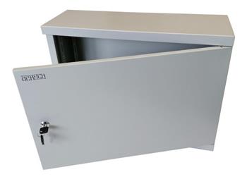 19' Datový rozvádzač 3U 540x400x180mm (na omietku) RAL703 9390