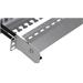 19" modulární stíněný panel LEXI-Net 24port, černý, výsuvný LXPPM19-1U-24-P