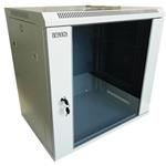 19" OCRACK OCC-04U-45S rozvaděč nástěnný 4U/450mm celoskleněné dveře 9349