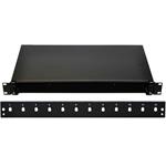 19" Optická vana 12xST simplex včetně kazety černá 50271573013