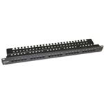 19" Patch panel LEXI-Net telefonní 25port, UTP, Cat3, krone, černý PATCHP25P