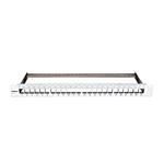 19" patchpanel pro max. 24 keystone,neosazený,1U,RAL 7035 HSER0240GS