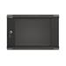 19" RACKOVÁ SKŘÍŇ PRO MONTÁŽ NA STĚNU 6U/540X350 (FLAT PACK) S PROSKLENÝMI DVEŘMI ČERNÁ LANBERG WF03-5306-10B