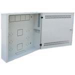 19" rozvaděč 4U+2U/150mm plech.dveře LUX 7092