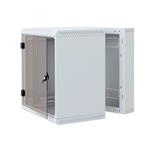 19' rozvaděč dvoudílný 9U/600mm celoskleněné dveře RBA-09-AD6-CAX-A1