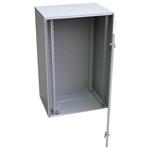 19" venkovní rozvaděč 12U/420mm plechové dveře 9053
