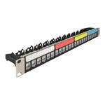 193 Keystone Patch Panel 24 port with ca, 193 Keystone Patch Panel 24 port with ca 66921