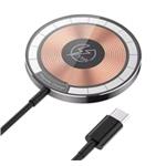 1stCOOL bezdrátová přenosná QI nabíječka 15W, MagSafe, USB-C, černá Q22 TR