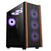 1stCOOL G6 Noble Wood Decor TS, skrinka ATX, USB3.0, USB-C, priehľadnná bočnica ML-G6-NOBLE-USBC-TS