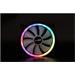 1stCOOL Ventilátor AURA EVO, 140mm, ARGB F14-AURA-EVO-DR