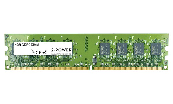 2-Power 4GB PC2-6400U 800MHz DDR2 Non-ECC CL6 DIMM 2Rx8 ( DOŽIVOTNÍ ZÁRUKA ) MEM1303A