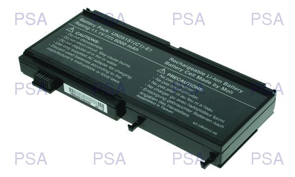 2-Power baterie pro Gericom Blockbuster, 251s2, 251c1, 251c5, 251s5, 251s6, 251s8, 257sa1 11,1 V, 6000mAh, 9 ce CBI0853A