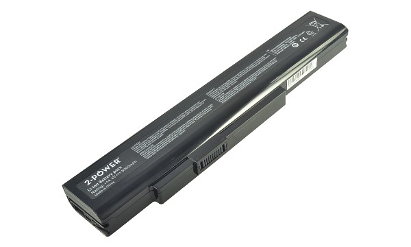 2-Power baterie pro MSI A6400, CR640, CR640DX, CR640MX, CR640X, CX640, CX640DX, CX640MX 14,4 V, 5200mAh CBI3411A