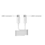 2-Power kabel USB-C to USB-C, 1M 2PUC1M04W