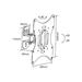 23107-reflecta FLEXO 40-100; 10-40", inclinable -20° till +20°; rotating 90°; max load 30kg; 1 pivot