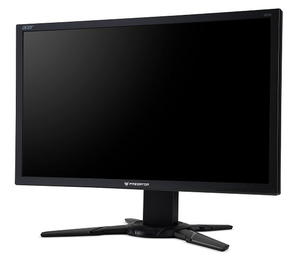 24" LCD Acer Predator XB240HB - TN,FullHD,1ms,144Hz,350cd/m2, 100M:1,16:9,DVI,HDMI,DP,VGA,pivot,repr UM.FX0EE.B01