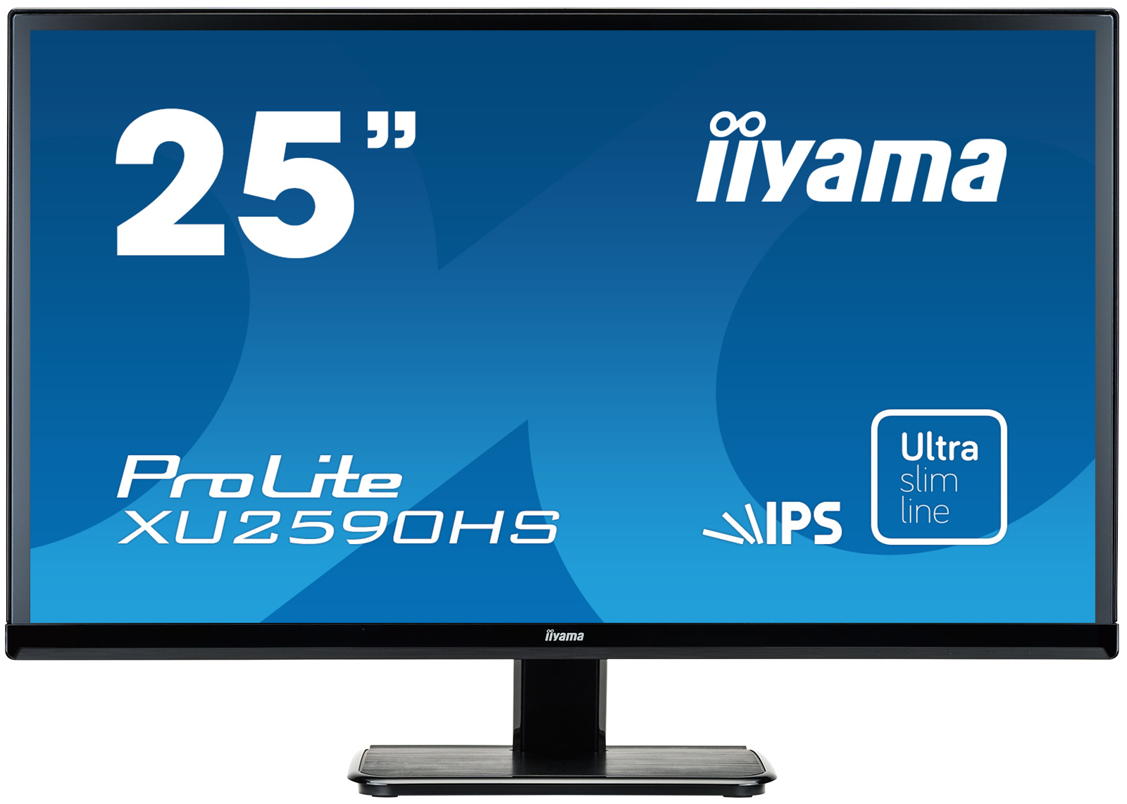 25" LCD iiyama XU2590HS-B1 - IPS, 5ms, 250cd/m2, 1000:1 (5M:1 ACR), VGA, DVI, HDMI, repro