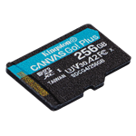 256 GB . microSDXC karta Kingston Canvas Go Plus Gen4 bez adaptéra SDCG4/256GBSP