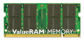 2GB 667MHz DDR2 Non-ECC CL5 SODIMM KVR667D2S5/2G