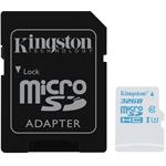 32 GB . microSDHC akčná karta Kingston UHS-I U3 90R/45W + adaptér SDCAC/32GB