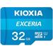 32 GB . microSDHC karta KIOXIA Exceria Class 10 UHS I U1 + adaptér LMEX1L032GG2