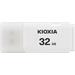 32 GB. USB 2.0 kľúč . KIOXIA Hayabusa U202, biely LU202W032GG4