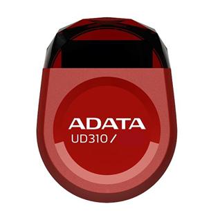 32 GB . USB kľúč . ADATA DashDrive™ Durable UD310 USB 2.0, červený diamant AUD310-32G-RRD