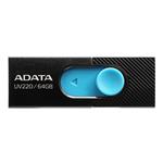 32GB ADATA UV220 USB black/blue AUV220-32G-RBKBL