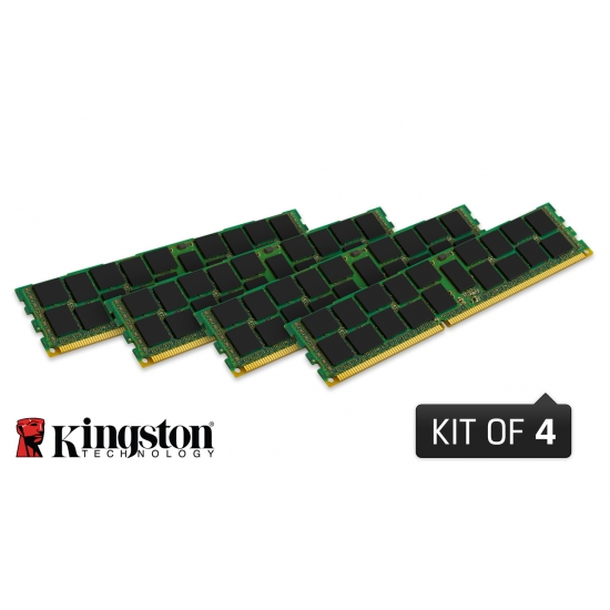 32GB DDR3L-1600MHz ECC Reg CL11 2Rx8 1.35V, 4x8GB KVR16LR11D8K4/32