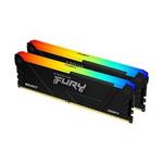 32GB DDR4-2666MHz CL16 x8 FURY Beast RGB, 2x16GB KF426C16BB12AK2/32